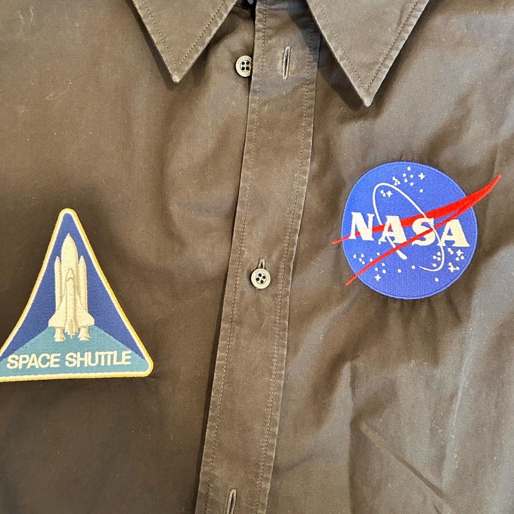 NASA Space Shuttle Patch Shirt